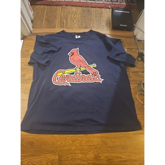 VTG 90s Mark McGwire St Louis Cardinals T-Shirt Men's XL Starter MLB Baseball - Picture 1 of 10